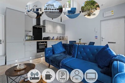 Modern Apartment |King Bed |Free Parking Suite 2