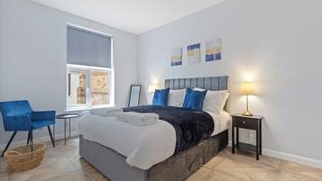 1 bedroom, iron/ironing board, Internet, bed sheets