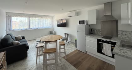 Nouveau / TrÚs beau studio climatisé entiÚrement refait prÚs du centre de HyÚres