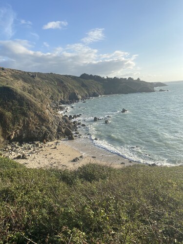 Maison Bretagne panoramic sea view and direct beach access