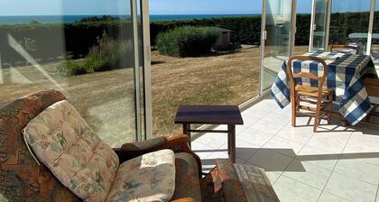 Maison Bretagne panoramic sea view and direct beach access