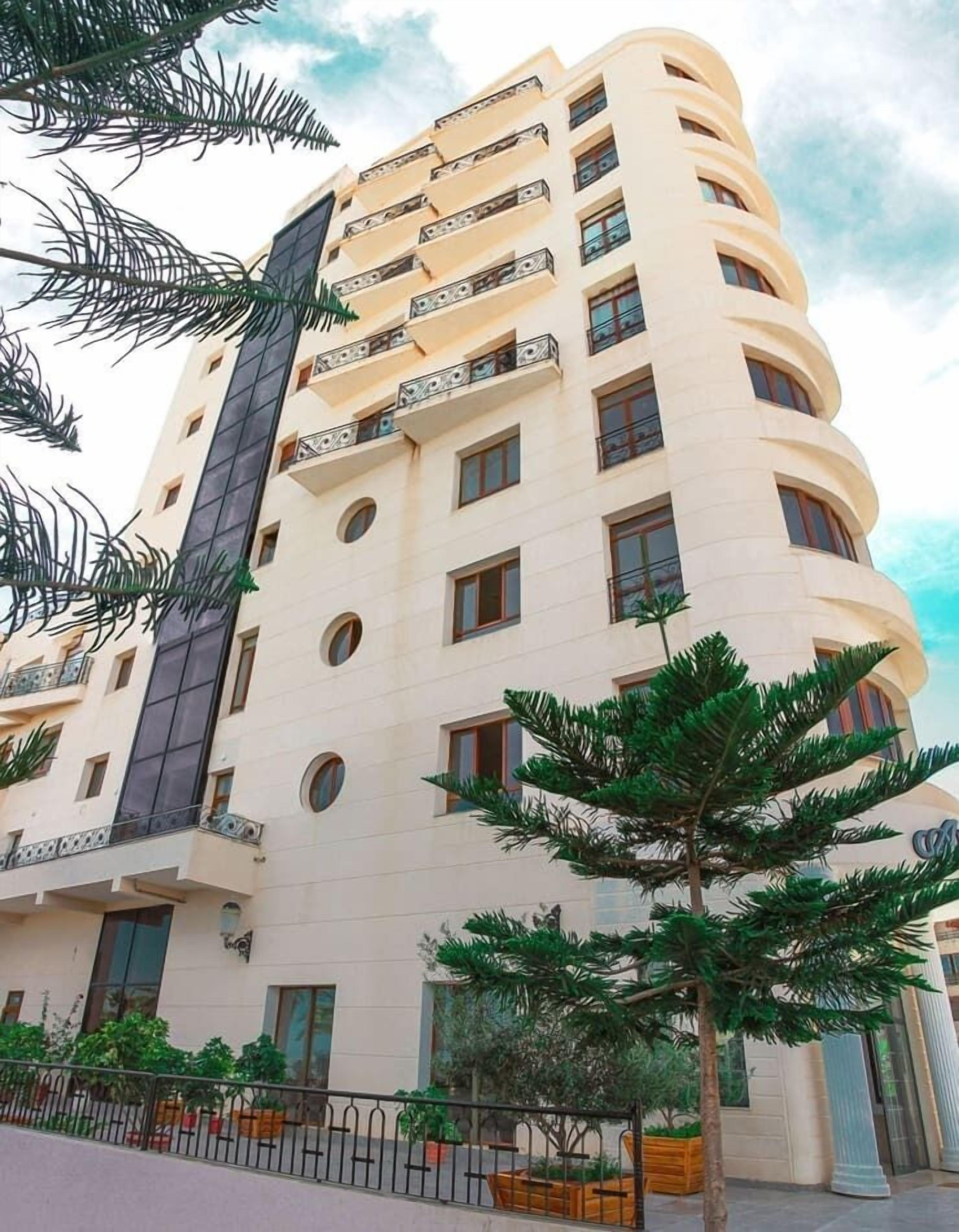 Voorkant van accommodatie