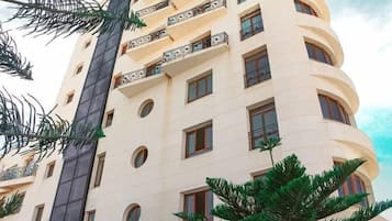 Voorkant van accommodatie