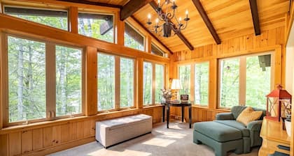 Chalet in the Trees in Jackson, New Hampshire
