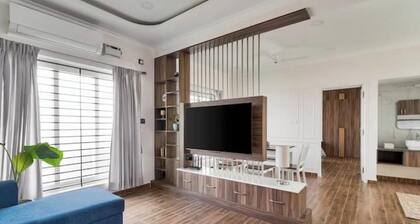 Charming 2-bedroom apartment with WiFi, AC in Chennai
