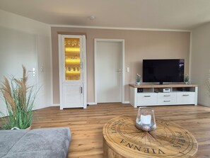 Tv och en stereo