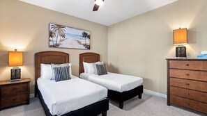 Condo, Multiple Beds, Lanai, Golf View (Waikoloa Beach Villas O22) | 2 bedrooms, individually decorated, individually furnished, bed sheets