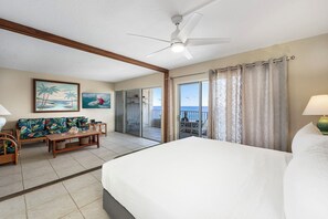 Condo, Multiple Beds, Lanai, Ocean View (Alii Villas 329) | 2 bedrooms, individually decorated, individually furnished, bed sheets - Ocean Front - Direct View of Kailua Bay - Vrkcv (Kailua-Kona)
