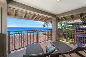 Condo, Multiple Beds, Lanai, Ocean View (Halii Kai 15F) | Beach/ocean view