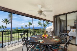 Condo, Multiple Beds, Lanai, Ocean View (Country Club Villas 332) | Outdoor dining
