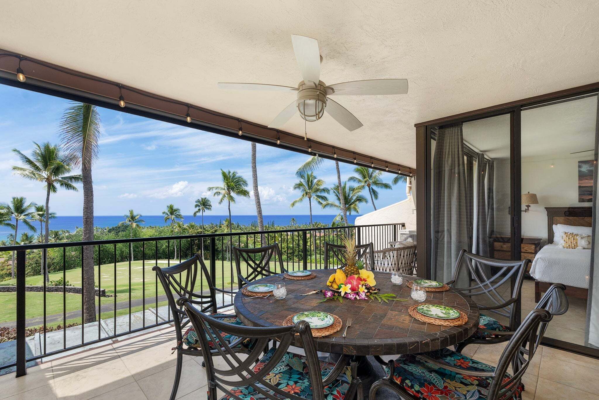 Condo, Multiple Beds, Balcony, Ocean View (Country Club Villas 332) | Outdoor dining