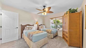 Pientalo, useita sänkyjä, lanai, näköala golfkentälle (Waikoloa Colony Villas 801) | 2 makuuhuonetta, yksilöllisesti sisustettu, yksilöllisesti kalustettu