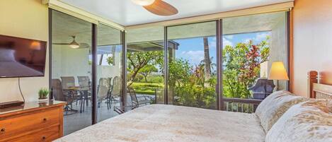 Condo, Multiple Beds, Lanai, Ocean View (Country Club Villas 120) | 2 bedrooms, individually decorated, individually furnished, bed sheets