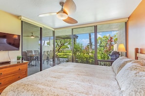 公寓式客房, 多张床, 外廊, 海洋景观 (Country Club Villas 120) | 2 多间卧室、特色装修、特色家居、床单