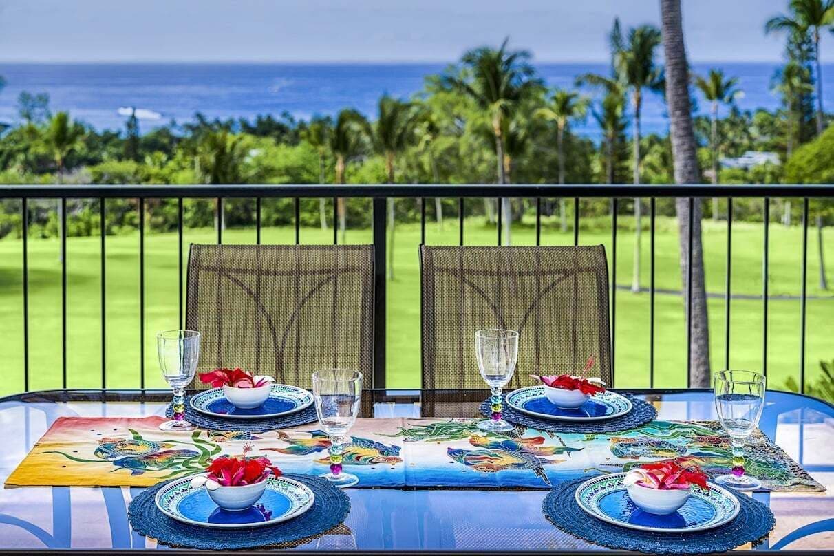 Appartamento, letti multipli, lanai, vista oceano (Country Club Villas 318) | Vista dalla camera
