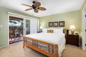 Townhome, Multiple Beds, Lanai, Golf View (Waikoloa Colony Villas 103) | 2 bedrooms, individually decorated, individually furnished, bed sheets