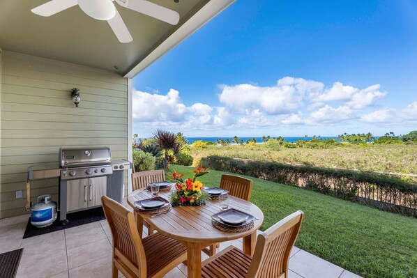 Outdoor dining