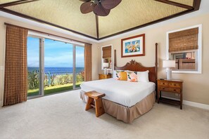 House, Multiple Beds, Private Pool, Ocean View (Holua Kai 21) | 3 bedrooms, individually decorated, individually furnished, desk