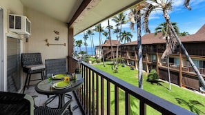 Condo, 1 Queen Bed with Sofa bed, Lanai, Partial Ocean View (Kona Isle C32) | View from room