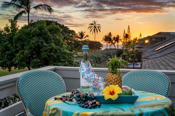 House, Multiple Beds, Private Pool, Ocean View (Holua Kai 11) | Outdoor dining