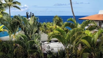 Leilighet, 1 kingsize-seng, lanai, delvis havutsikt (Casa de Emdeko 304) | Utsikt mot strand/hav