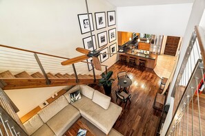 Condo, Multiple Beds, Lanai, Ocean View (Country Club Villas 338) | Living area | 42-inch flat-screen TV with digital channels - Ocean View - Newly Upgraded - Spacious Lanai -vrkcv (Kailua-Kona)
