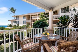 Condo, 1 King Bed with Sofa bed, Lanai, Ocean View (Sea Village 2102) | View from room
