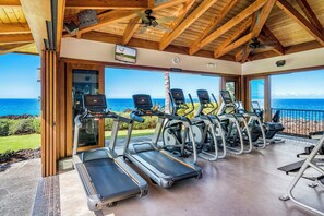 Fitness facility - Serene Location - Excellent Resort Amenities - Oceanfront-vrkcv (Waikoloa)