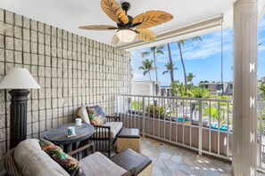 Condo, 1 Queen Bed, Lanai, Partial Ocean View (Alii Villas 319) | View from room