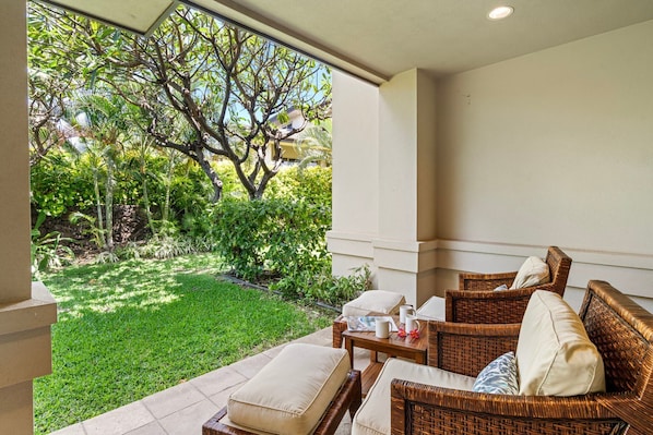 Townhome, Berbilang Katil, Lanai, Garden View (Mauna Lani Villages 512) | Pemandangan dari bilik