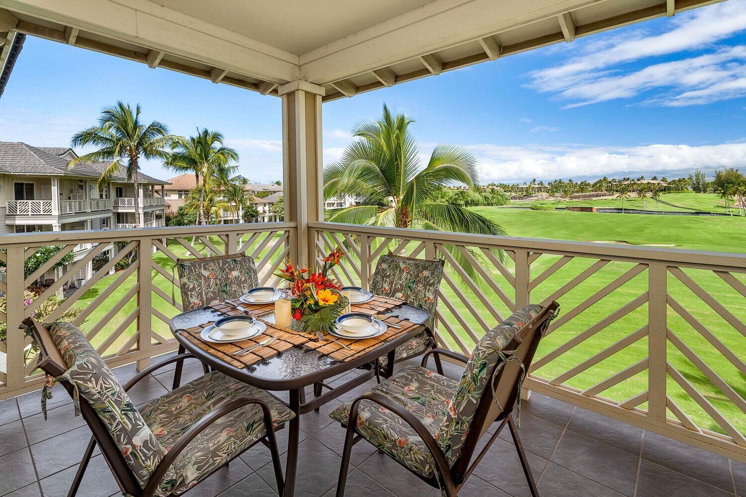 Appartamento, letti multipli, lanai, vista montagna (Fairway Villas Waikoloa A31) | Vista dalla camera