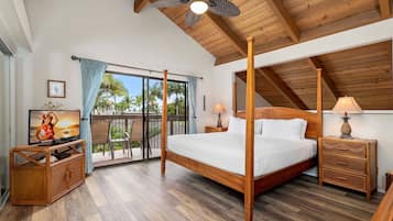 Condo, Multiple Beds, Lanai, Ocean View (Kanaloa at Keauhou 405) | 2 bedrooms, individually decorated, individually furnished, bed sheets