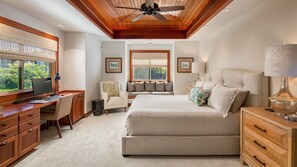 Casa geminada, várias camas, varanda coberta, vista para o campo de golfe (Mauna Lani Villages 407) | 3 quartos, individualmente decorados, individualmente mobiliados