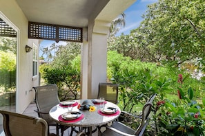 Townhome, Multiple Beds, Lanai, Golf View (Waikoloa Colony Villas 105) | Outdoor dining