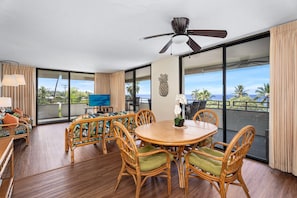 コンドミニアム ベッド (複数台) ラナイ オーシャンビュー (White Sands Village 201) | 内装