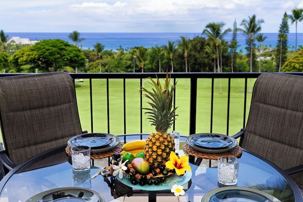 Appart'hôtel, plusieurs lits, cuisine, vue océan (Country Club Villas 317) | Vue de la chambre