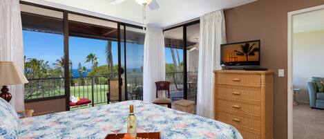 Apartment, Mehrere Betten, Veranda, Meerblick (Country Club Villas 219)