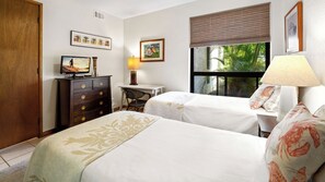 Huoneisto, useita sänkyjä, lanai, pohjakerroksessa (The Shores at Waikoloa 126) | 2 makuuhuonetta, yksilöllisesti sisustettu, yksilöllisesti kalustettu