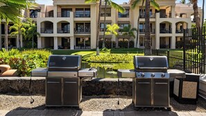 BBQ/picnic area - Ground Floor - In-unit Central AC - Vrkcv (Waikoloa)