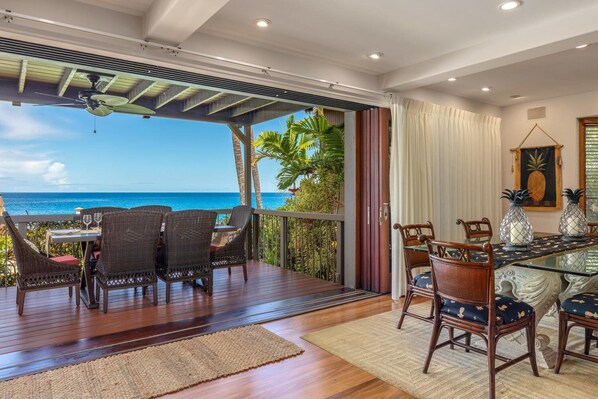 Townhome, Multiple Beds, Lanai, Ocean View (Kona Onenalo 10) | Outdoor dining