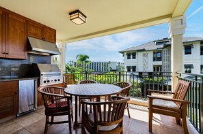 Condo, Multiple Beds, Lanai, Mountain View (Kolea 15L) | Outdoor dining