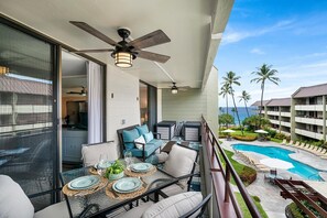 Condo, Multiple Beds, Lanai, Partial Ocean View (White Sands Village 220) | View from room