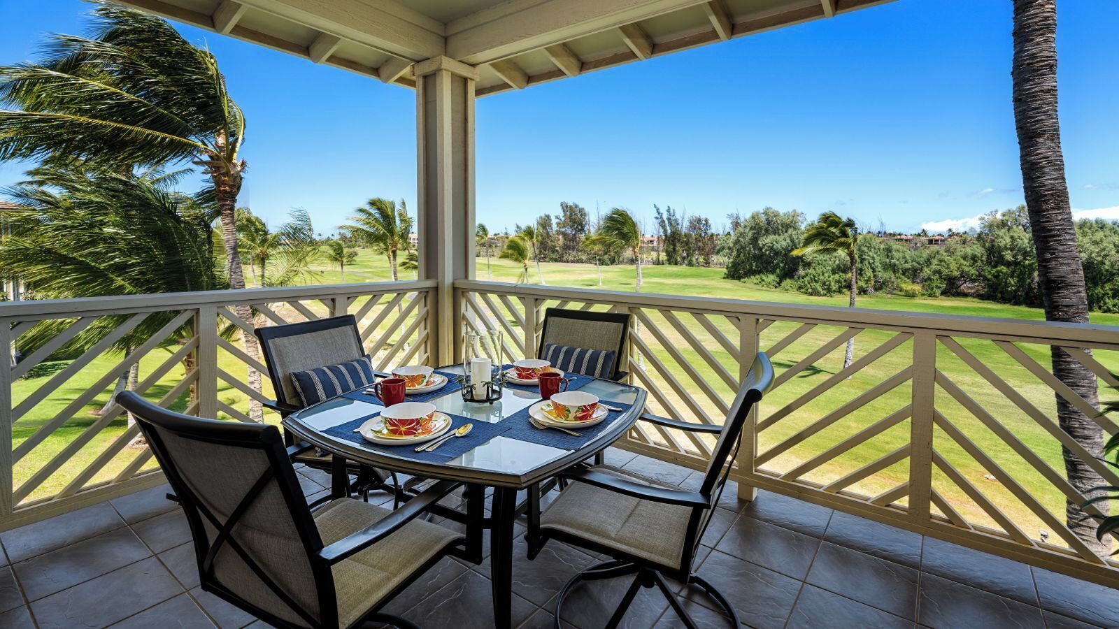 Condo, Multiple Beds, Lanai, Mountain View (Fairway Villas Waikoloa F31) | View from room