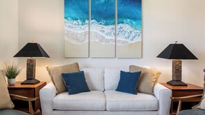 Condo, Multiple Beds, Lanai, Mountain View (Fairway Villas Waikoloa F31) | Living area