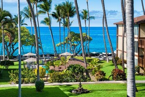 Condo, 1 King Bed with Sofa bed, Kitchen, Partial Ocean View (Kona Isle C31) | Beach/ocean view