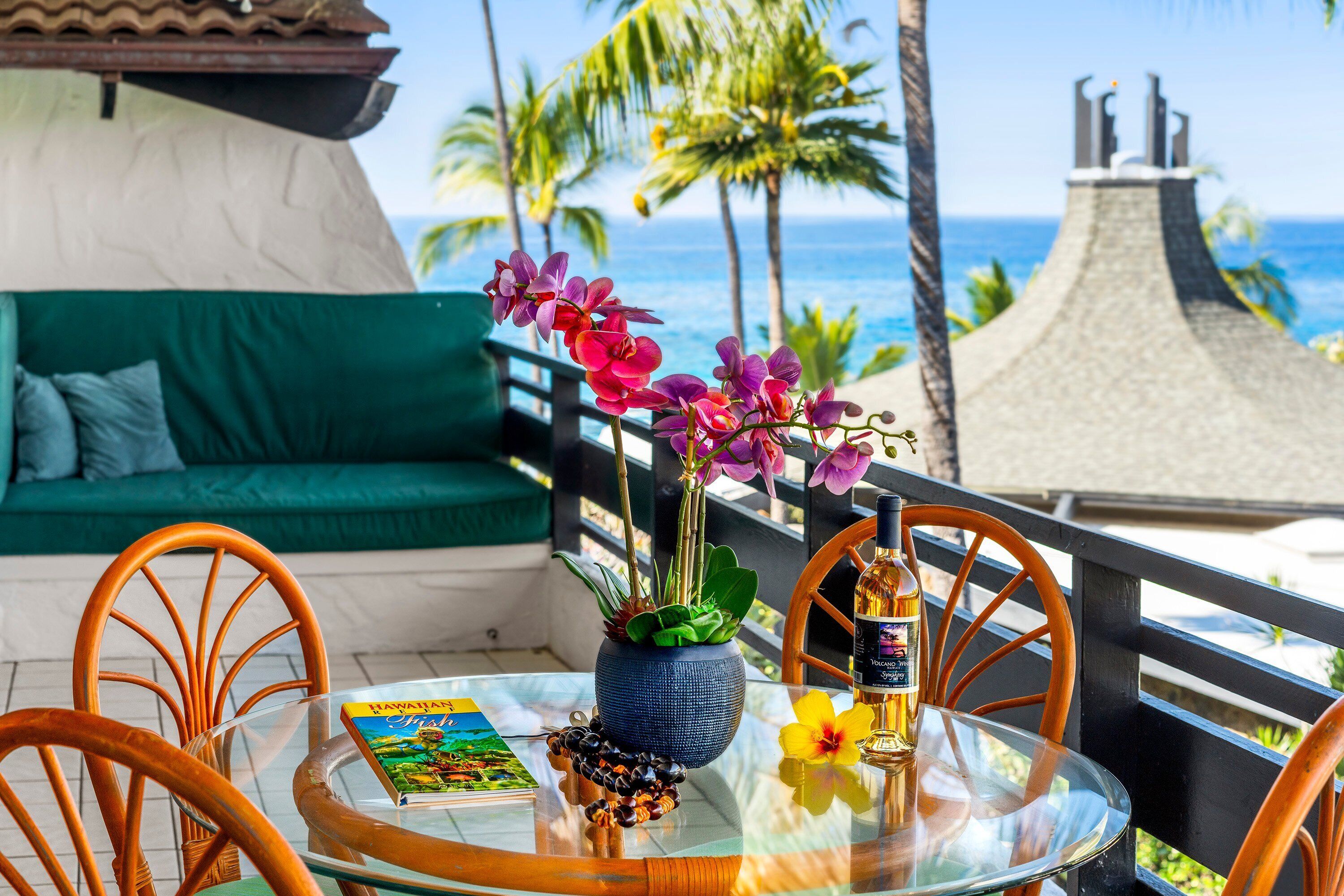 Leilighet, flere senger, lanai, delvis havutsikt (Casa de Emdeko 311) | Utsikt fra rommet