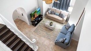 Townhome, Multiple Beds, Lanai, Garden View (Waikoloa Colony Villas 2701) | Living area
