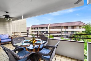 Condo, Multiple Beds, Lanai, Garden View (White Sands Village 223) | Outdoor dining