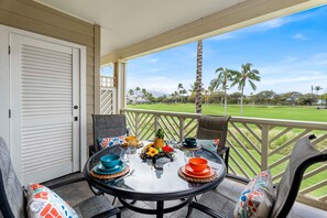 Condo, Multiple Beds, Lanai, Golf View (Fairway Villas Waikoloa I21) | View from room - Paradise Getaway- Golf Course and Lake Views -vrkcv (Waikoloa)