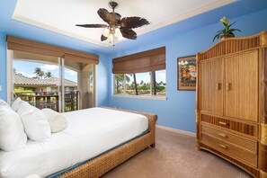 2 bedrooms, individually decorated, individually furnished, bed sheets